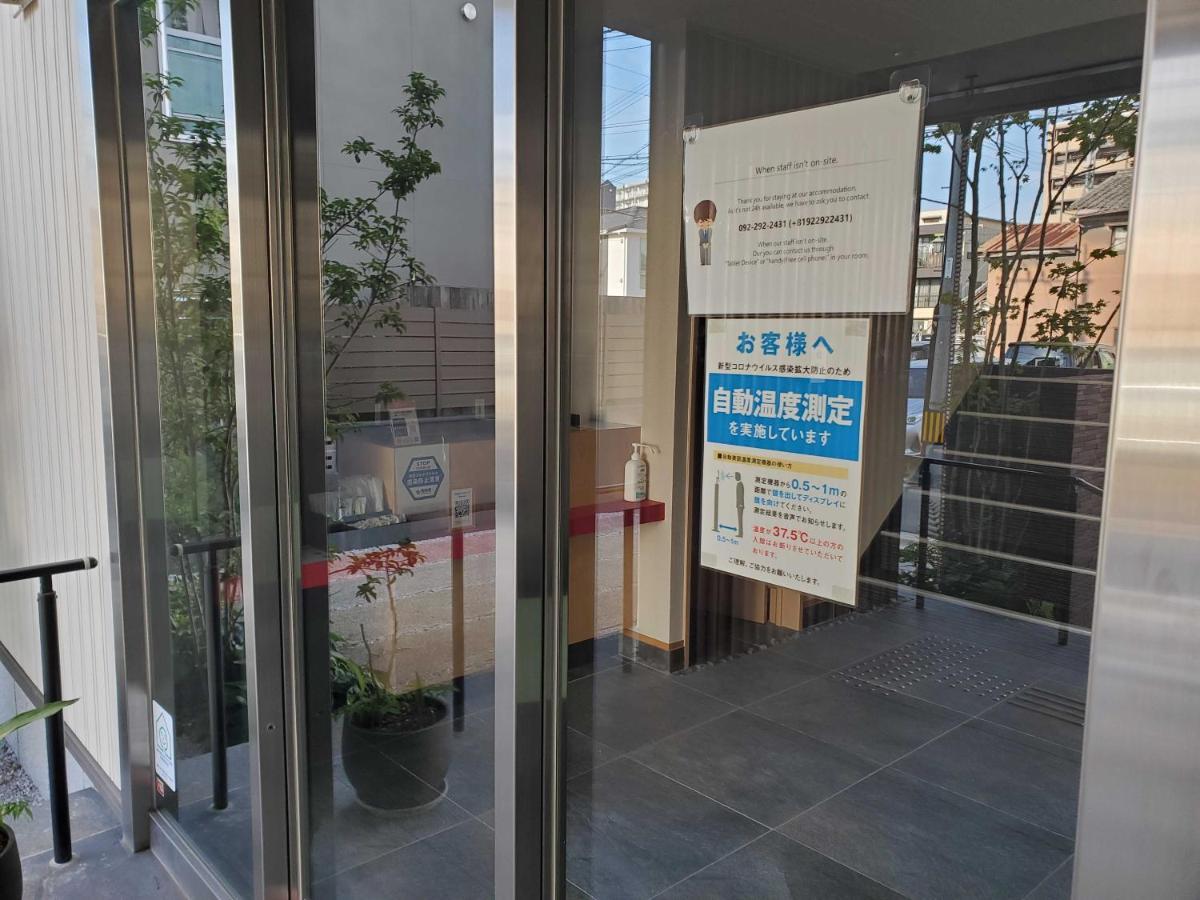 Grand Base Hakata Gofuku Aparthotel Fukuoka  Buitenkant foto